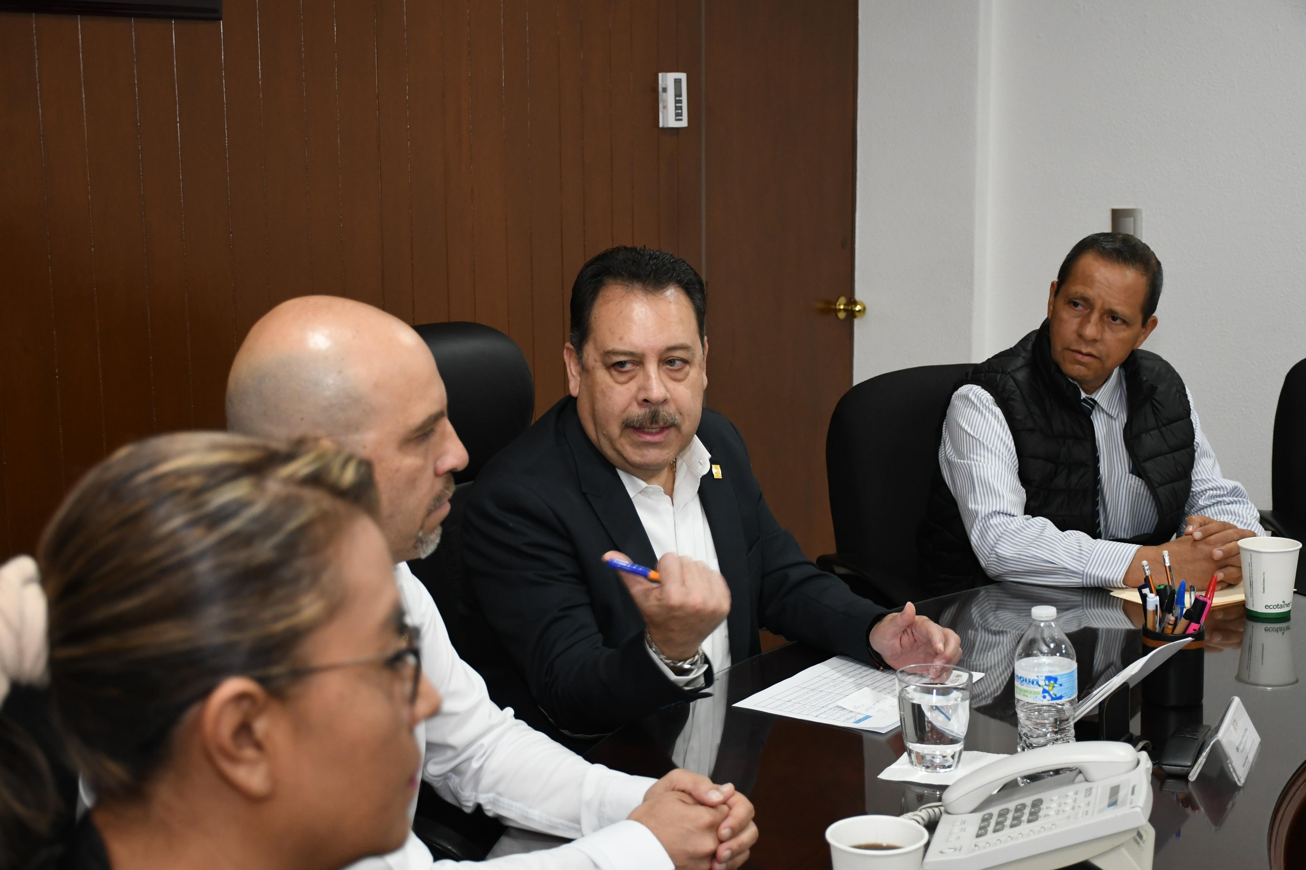 Visita compañeros de la Sección XXIX, San Luis Potosí